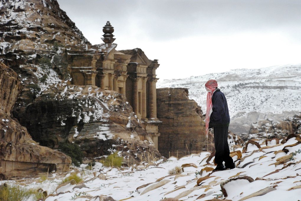 Winter in Jordan